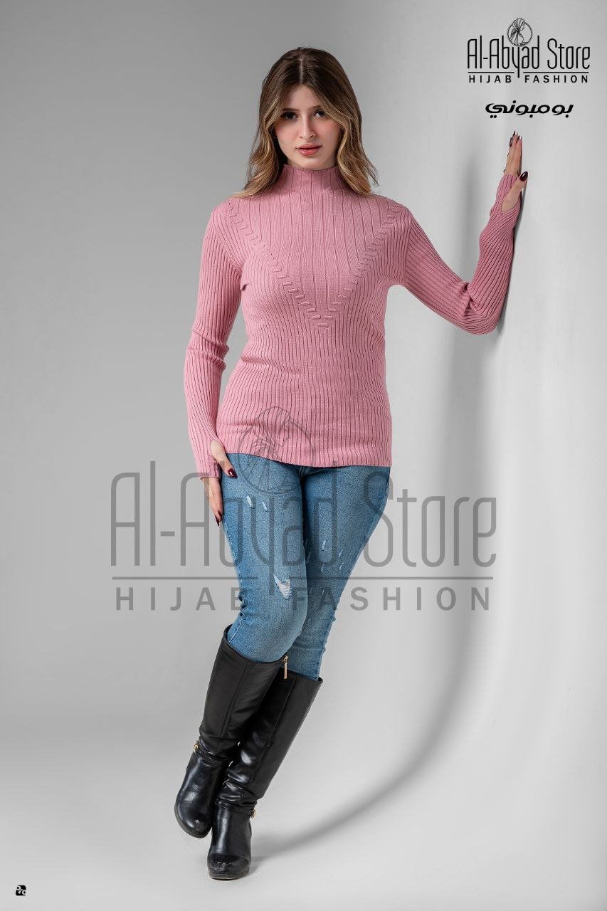 Soft bonbon ribbed cotton - Image 4